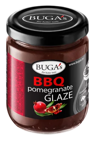 Barbekjū granātābolu glazūra BUGA's, 190 g