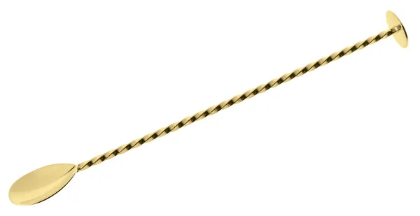 Baro šaukštas Copper, su grūstuku, nerūdijantis plienas, L 28 cm, vnt