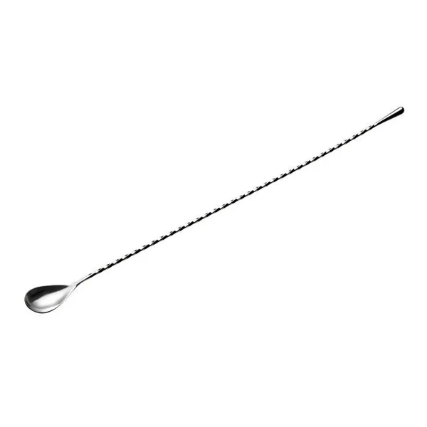 Baro šaukštas, nerūdijantis plienas, L 40 cm, vnt