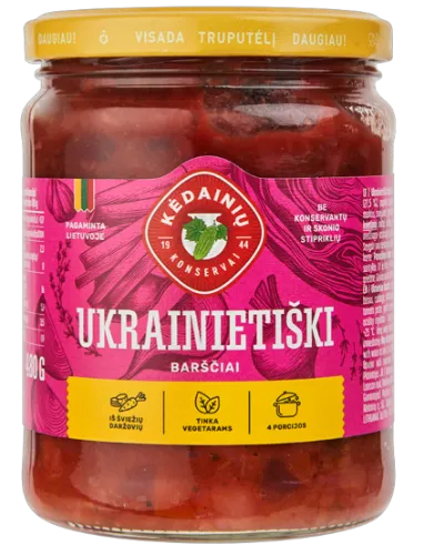 Barščiai KĖDAINIŲ Ukrainietiški, 480 g