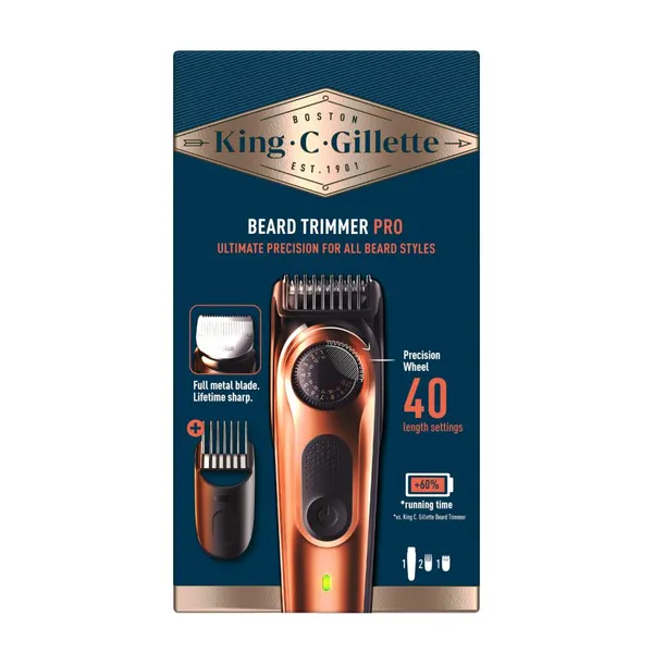 Barzdos kirptuvas King C GILLETTE PRO