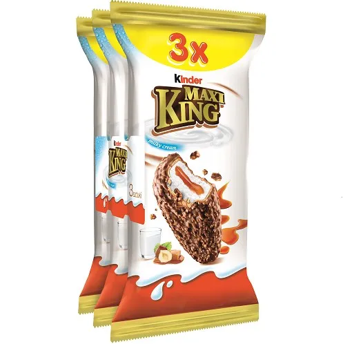 Biskvīta batoniņi KINDER Maxi King 3x35g