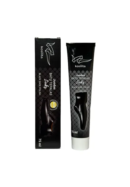 Batų tepalas LIUKS juodas dėžutėje, 75 ml