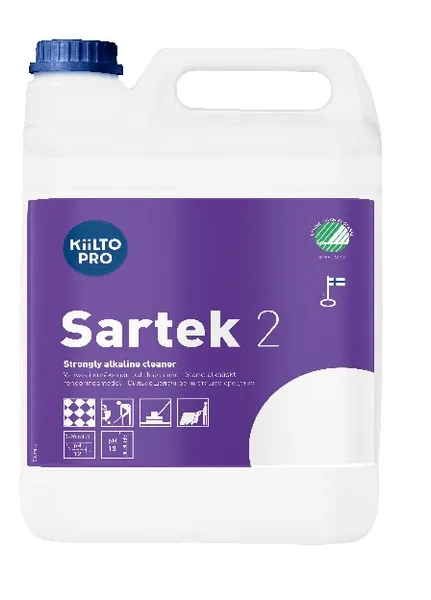 Bazinis valiklis ph 13 KIILTO Sartek 2 , 5 l