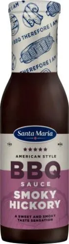 BBQ padažas SANTA MARIA Smokey Hickory 365g