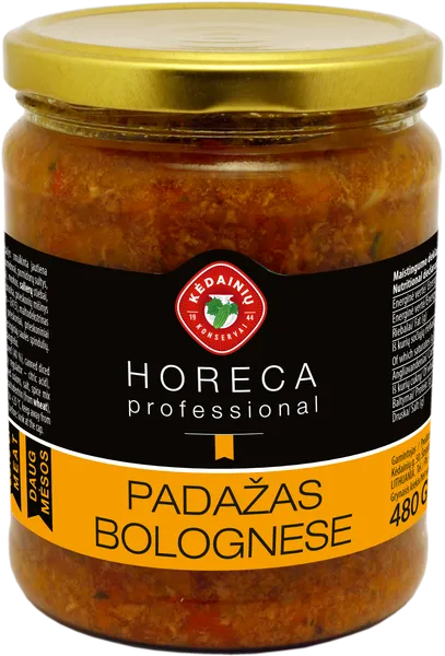 Bologneze padažas KĖDAINIŲ horeca professional, 480 g
