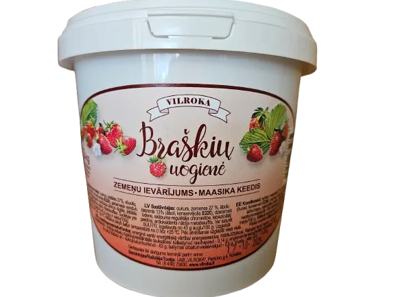 Braškių uogienė VILROKA, 1,2 kg