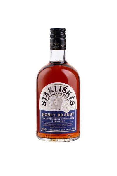 Brendis "Stakliškės Honey Brandy", 36%, 0,5l