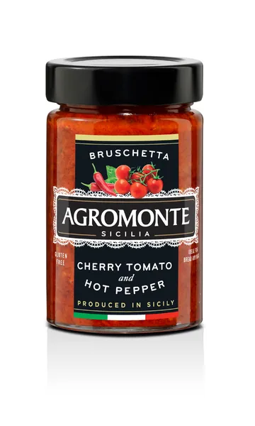 Mērce ar ķiršu tomātiem un čili pipariem AGROMONTE, 200g