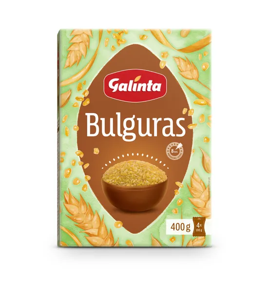 Bulguro kruopos GALINTA, 4 x 100g