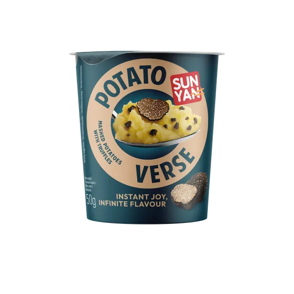 Bulvių košė SUN YAN POTATO VERSE su trumais, indelis, 50g