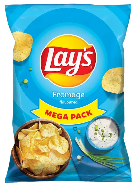 Čipsi Lay’s ar krējuma un zaļo lociņu 200g