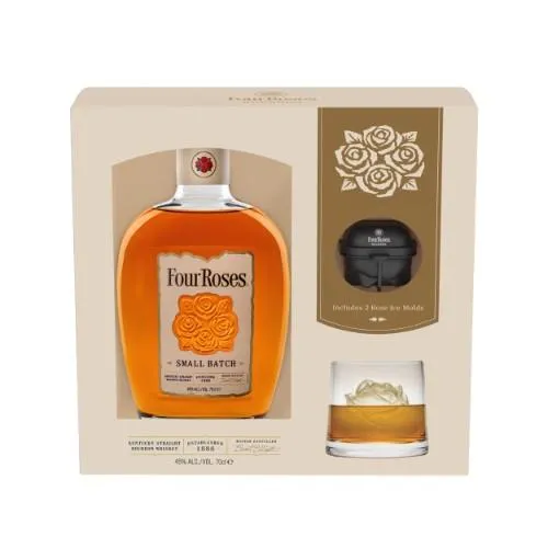 Burbonas FOUR ROSES Small Batch, 45%, 0,7 l su ledo formelėmis