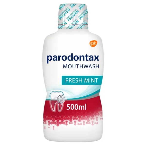 Burnos skalavimo skystis PARODONTAX Daily Fresh Mint, 500ml