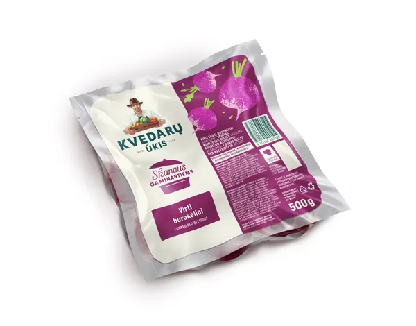 Virti burokėliai KVEDARŲ ŪKIS, 500 g