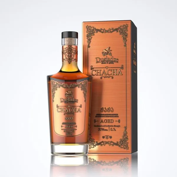 Čača DUGLADZE Aged, 50 %, 0,7 l
