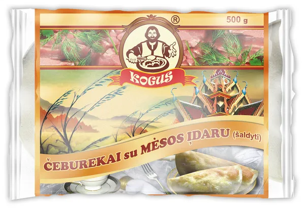 Čeburekai su mėsa, 5vnt, 500 g