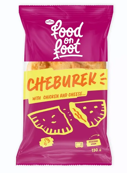 Čeburekas su vištiena ir sūriu, 130g