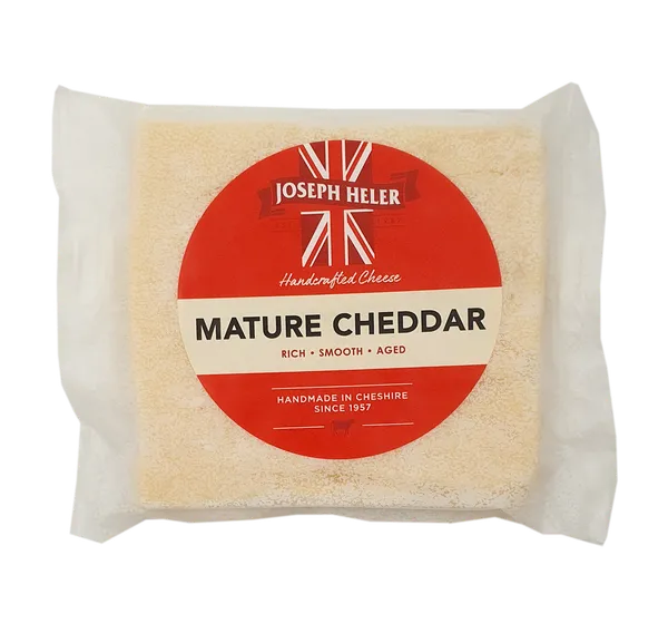 Siers JOSEPH HELER Mature White Cheddar, nogatavināts 7-11 mēn., 200g
