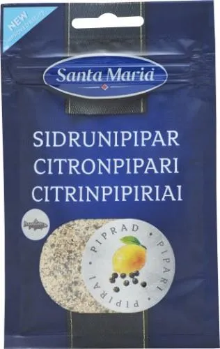 Citrinpipiriai SANTA MARIA, 33 g