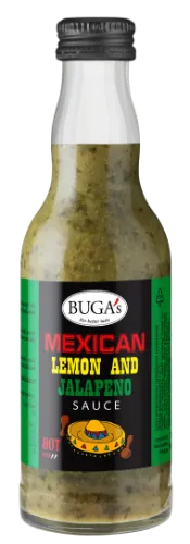 Citrinų ir Jalapeno pipirų padažas BUGA's, meksikietiškas, 215 g