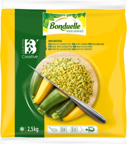 Cukini "Brunoise" BONDUELLE 2.5kg