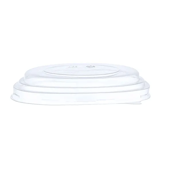 Dangtelis KRAFT, salotų indeliams 500/750 ml, PET, D 14,5 cm, 50vnt