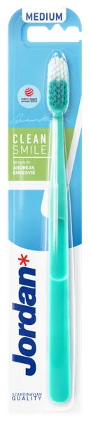 Dantų šepetėlis JORDAN Clean Smile medium