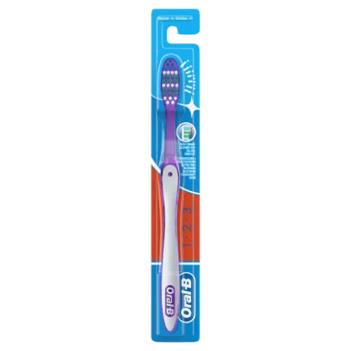 Zobu birste ORAL-B 1-2-3, Medium/40, 1 gab.