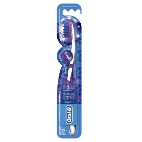 Dantų šepetėlis ORAL-B 3D White Luxe, Pro-Flex, Soft/38, 1 vnt.