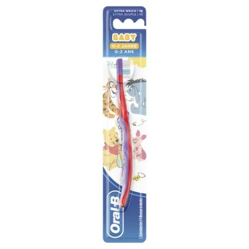 Dantų šepetėlis vaikams ORAL-B BABY (0-2 metų), Extra soft, 1 vnt.