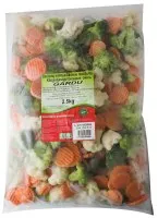 Daržovių mišinys ASORTI, 2,5kg, VET