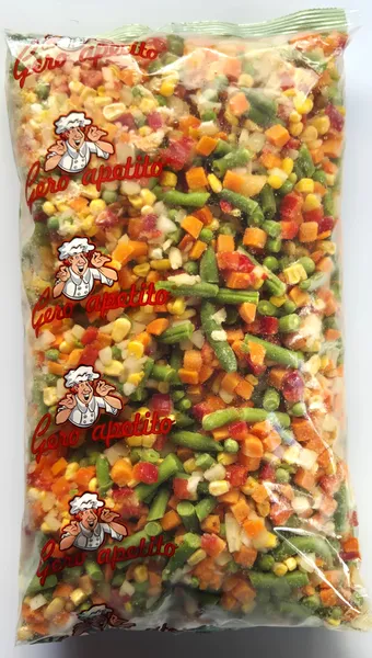 Daržovių mišinys Mexican, šaldytas, 2,5 kg, VET