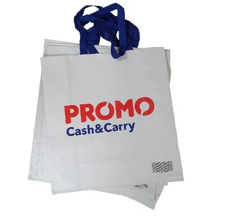 Daugkartinis pirkinių maišelis PROMO Cash&Carry,  45 x 18 x 48 cm, vnt