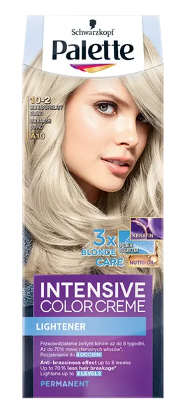 Matu krāsa Palette A10 īpaši pelnu blonds 100ml