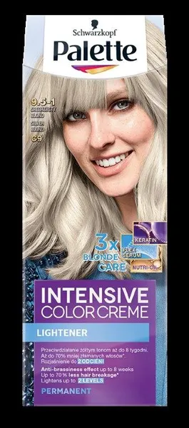 Matu krāsa Palette C9 sudraba blonds 100ml