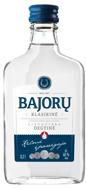 Degtinė BAJORŲ KLASIKINĖ 40%, 200 ml