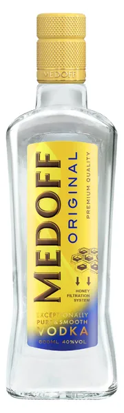 Degtinė MEDOFF Original, 40%, 0,5 l