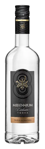 Degtinė MILLENNIUM VODKA Exclusive, 0,5l 40%