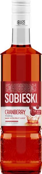 Degtinė SOBIESKI, spanguolių skonio,40%, 0,5 l