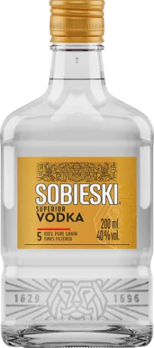 Degtinė SOBIESKI Superior, 40%, 0,2 l