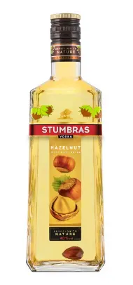 Degtinė STUMBRAS VODKA Riešutų sk., 0,5l 40%