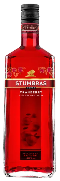 Degtinė STUMBRAS Vodka, spanguolių skonio, 40 %, 0,7 l