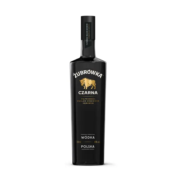 Degtinė ZUBROWKA Czarna, 40 %, 0,7 l