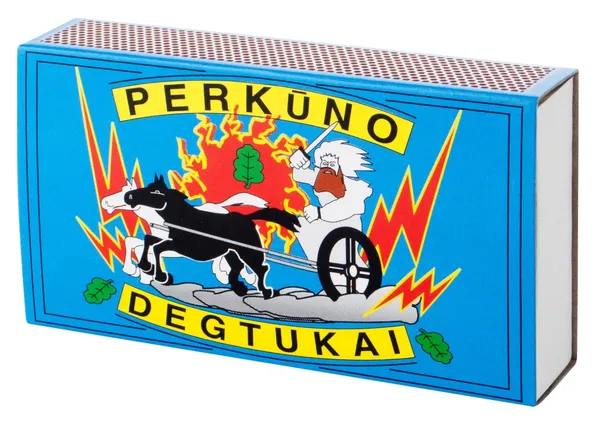 Degtukai  Perkūnas, uždegimo paviršius taškuotas, L 5 cm,  10 vnt(pak)