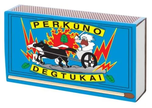 Degtukai PERKŪNO, židiniui,  ilgi,  L 10 cm, 45 vnt (1 pak.)