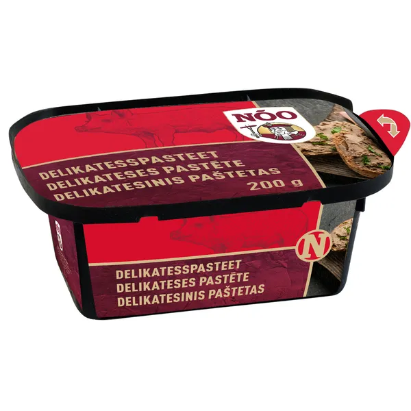 Delikatesinis kiaulienos kepenėlių paštetas, 200 g