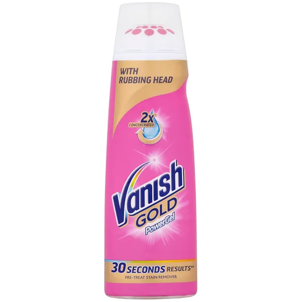 Dėmių apdorojimo gelis VANISH Gold PowerGel, 200 ml