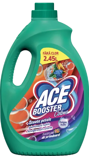 Dėmių valiklis ACE Booster Colors, 2,45l