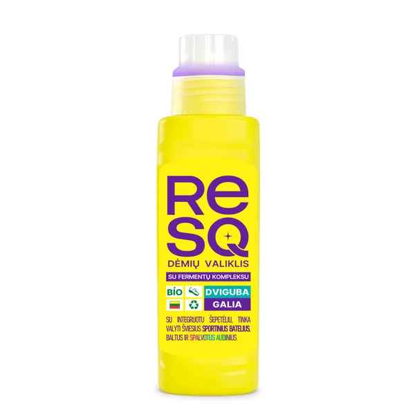 Dėmių valiklis RESQ, su fermentų kompleksu, su šepetėliu, 200 ml